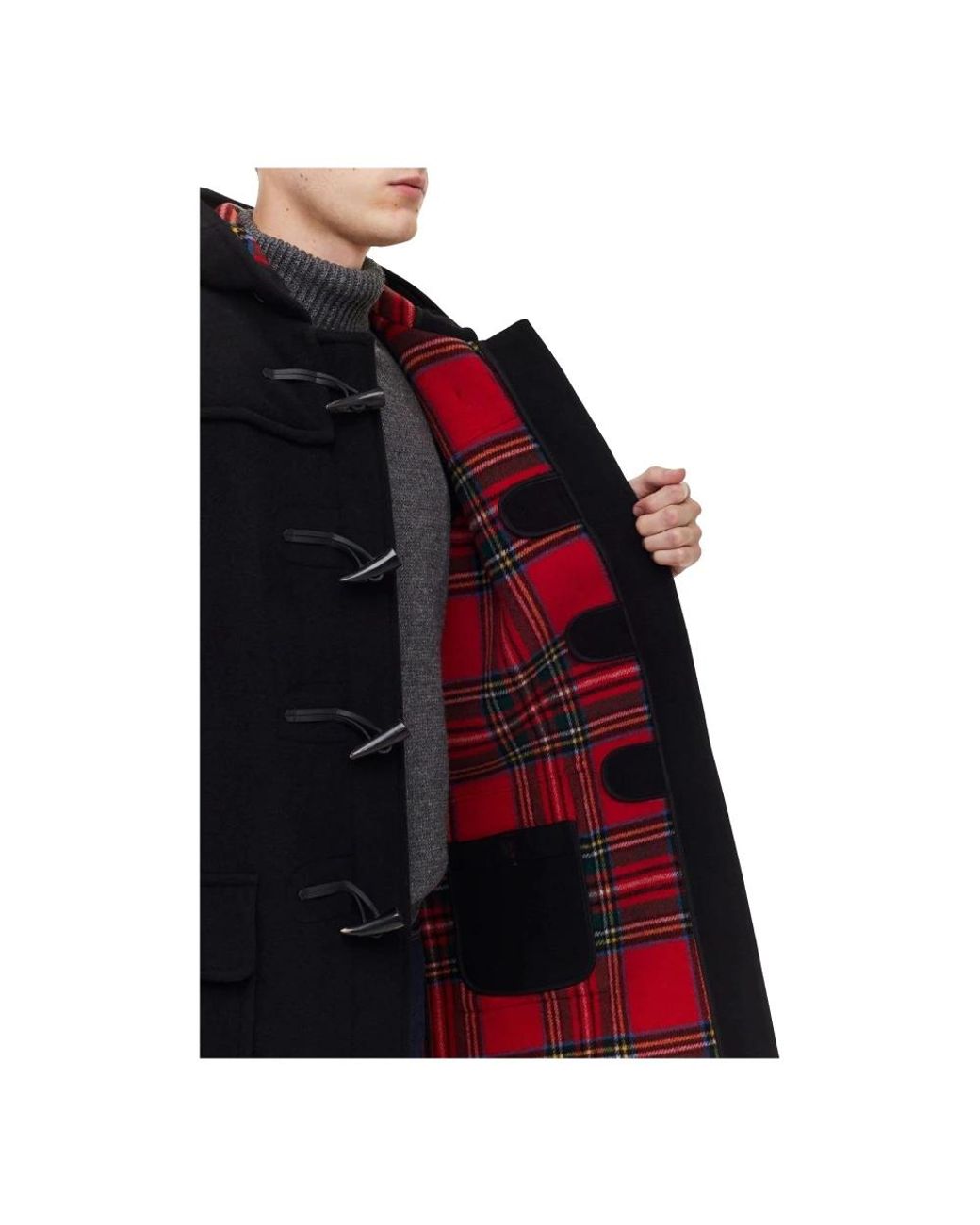 Gloverall Black Parkas for men