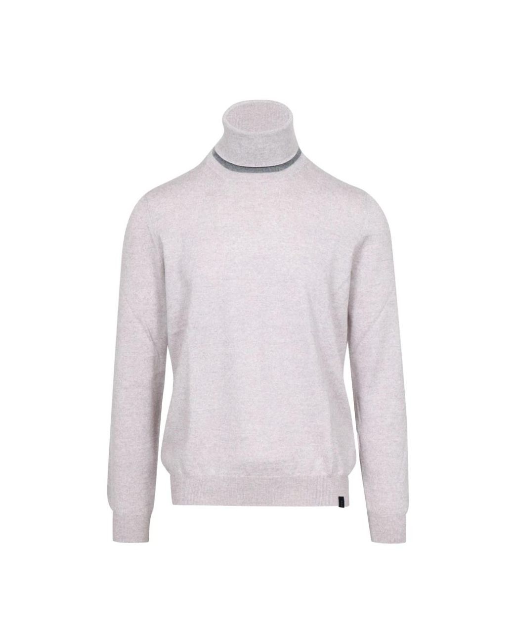 Fay Rollkragenpullover in Purple für Herren