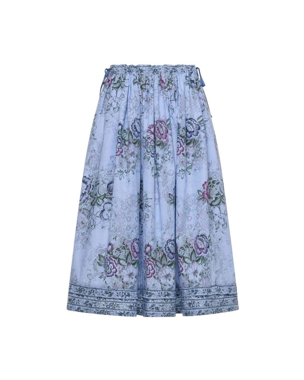 Pierre Louis Mascia Blue Midi Skirts