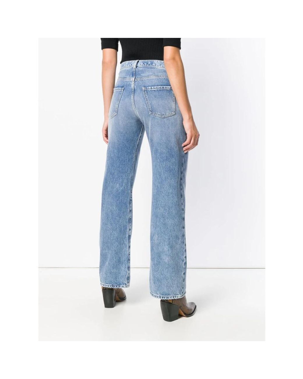 Maison Margiela Blue Straight Jeans