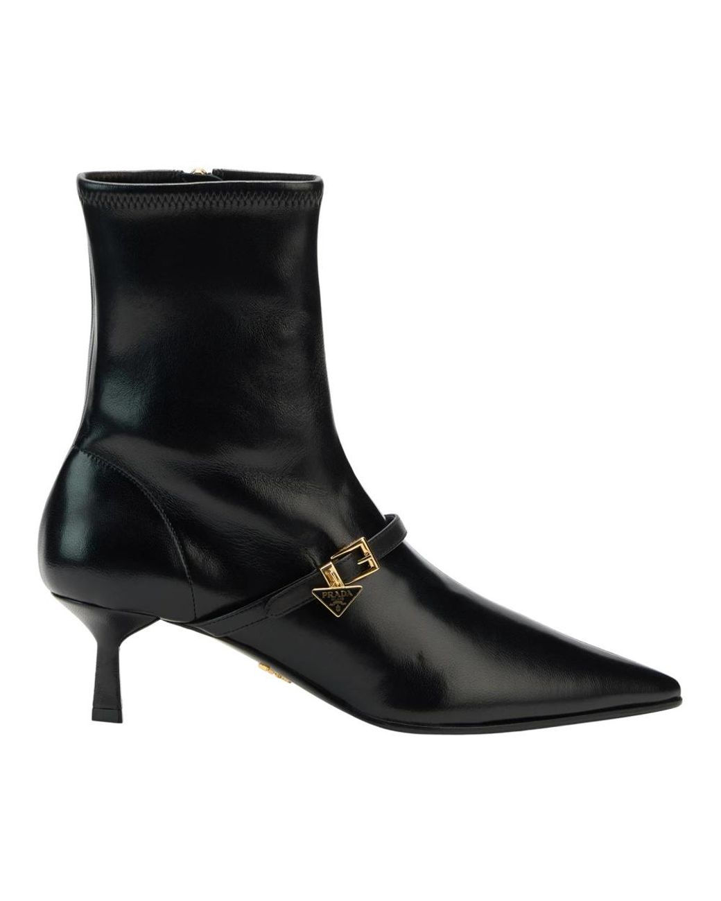 Prada Black Ankle Boots