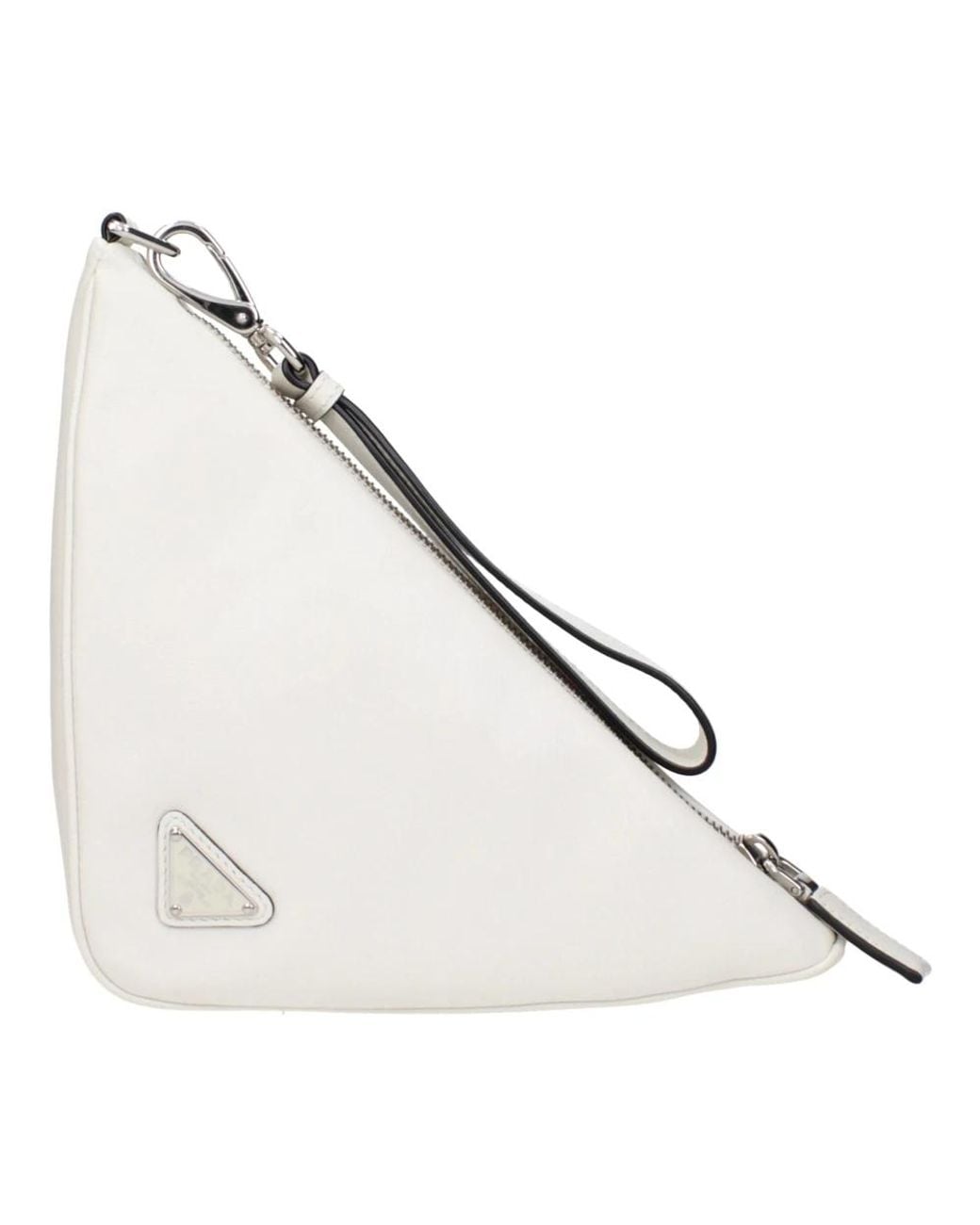 Prada White Clutches