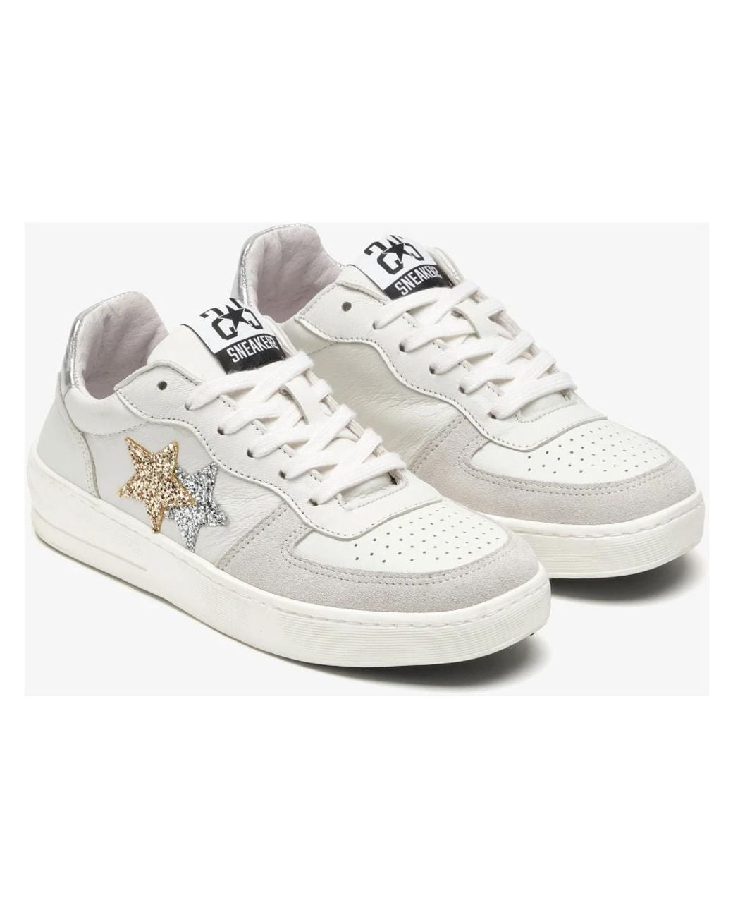 2 Star White Sneakers