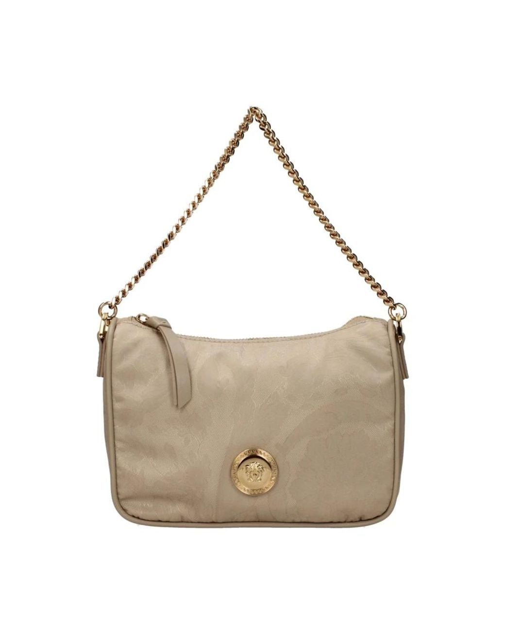 Versace Gray Shoulder Bags