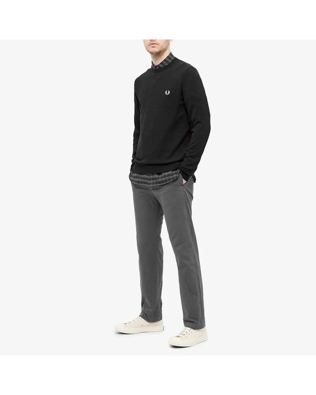 Fred Perry Black Sweatshirts for men
