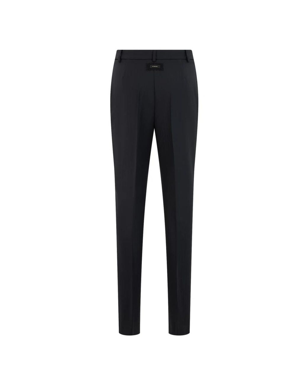 Pinko Blue Slim-Fit Trousers
