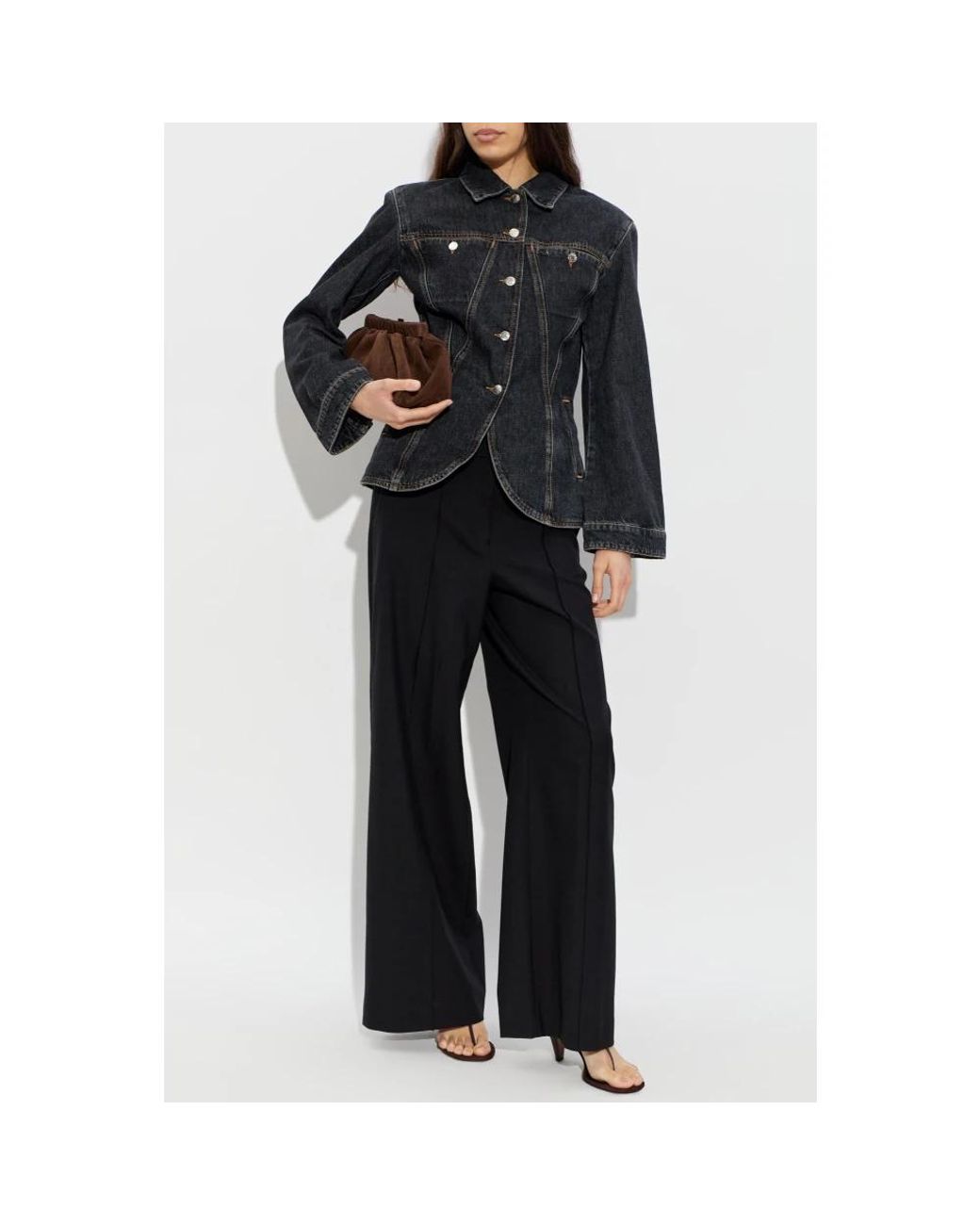 IRO Black Iloan Denim Jacket