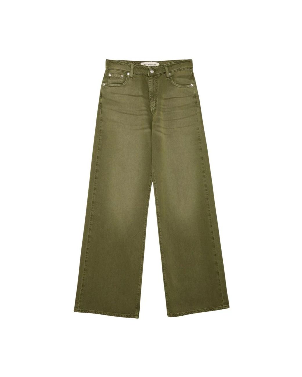 Roy Rogers Green Wide Jeans
