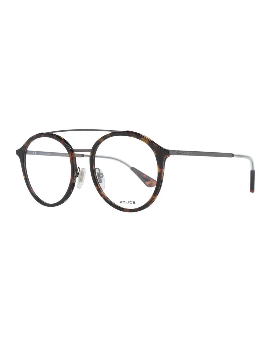 Glasses Police de hombre de color Metallic