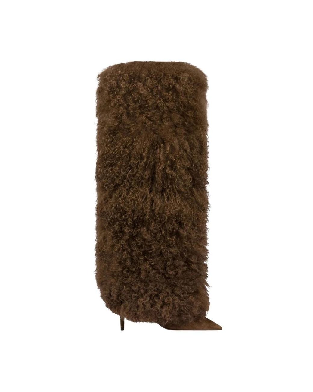 Paris Texas Brown Heeled Boots