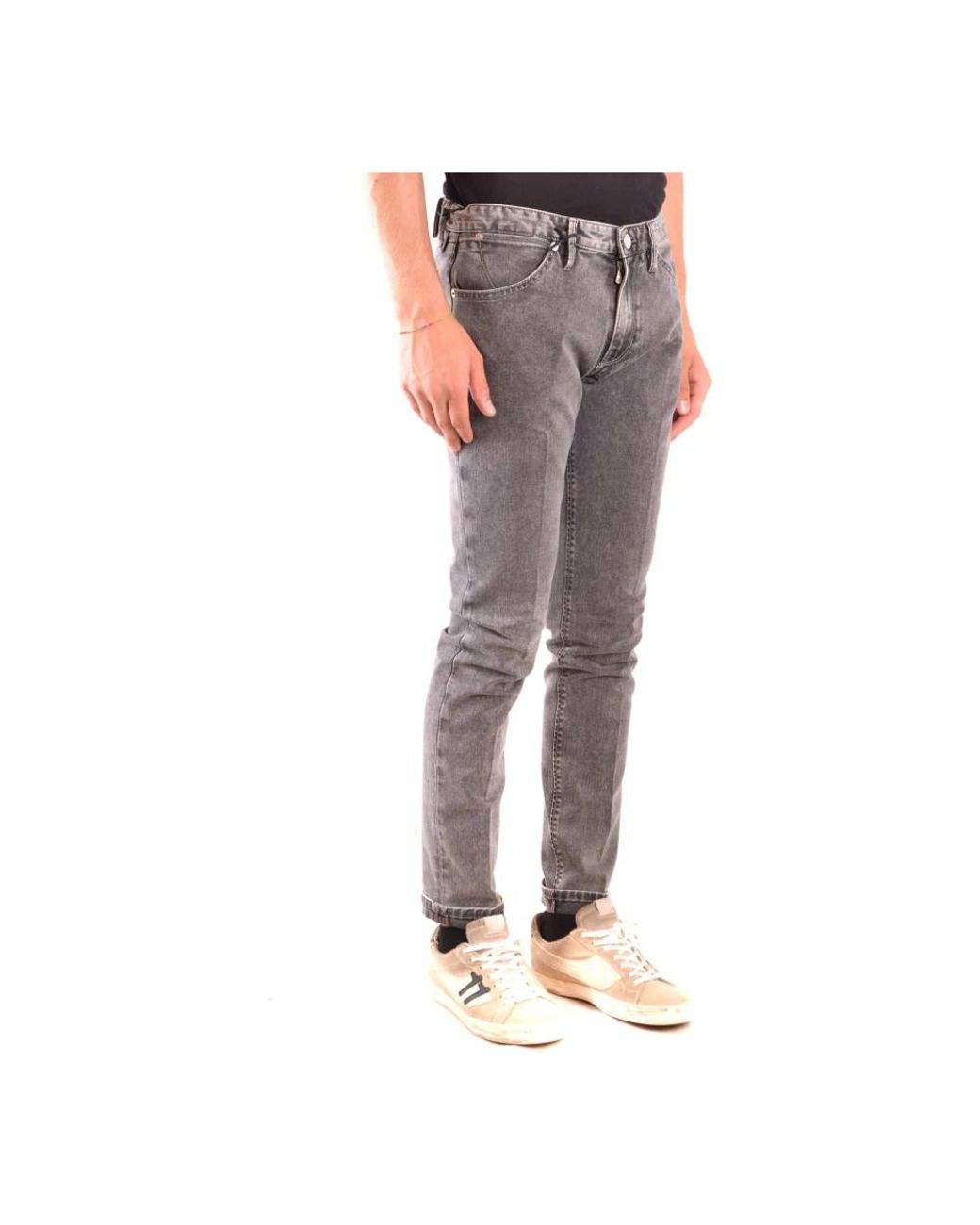 PT Torino Gray Slim-Fit Jeans for men