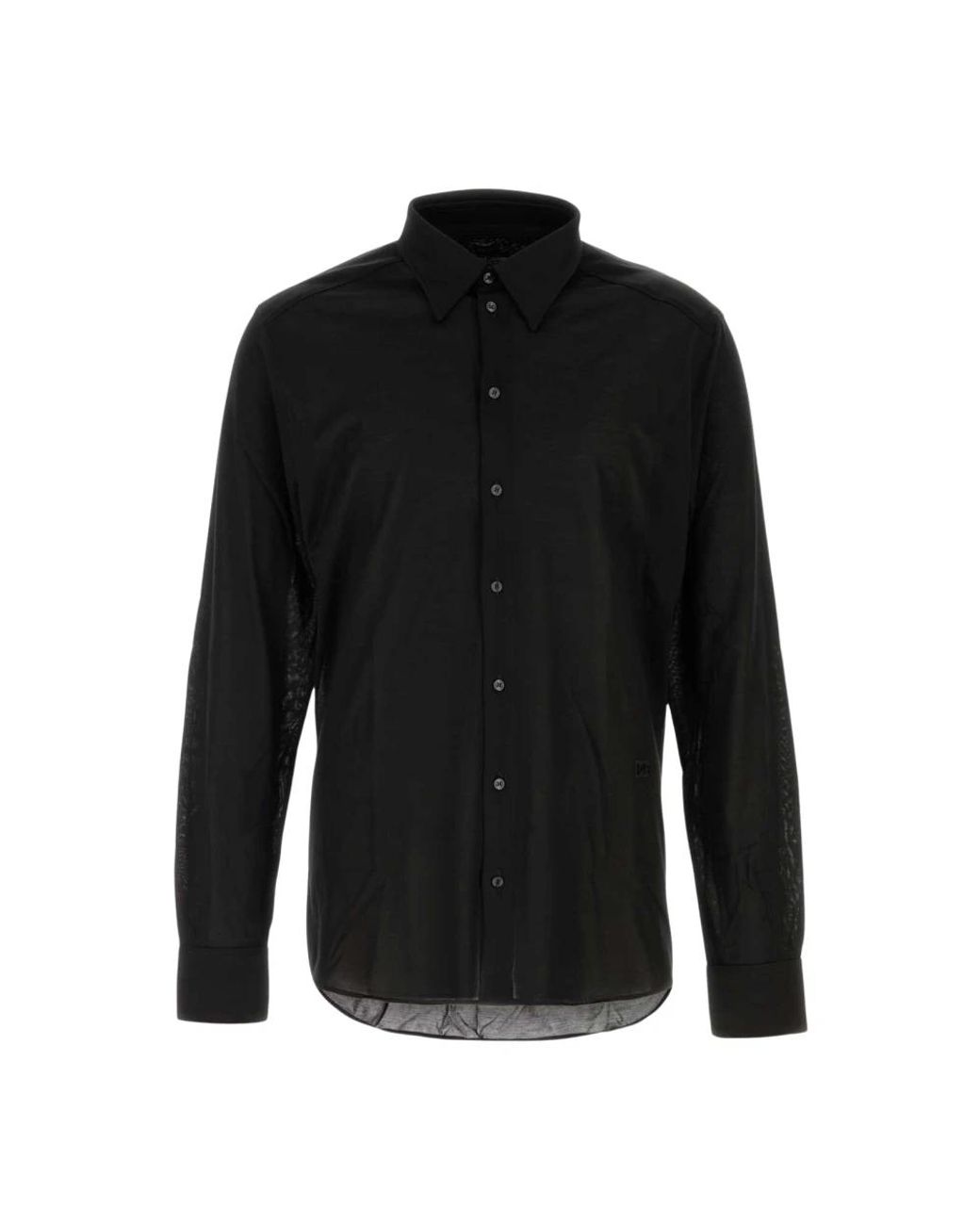 Dolce & Gabbana Black Formal Shirts for men