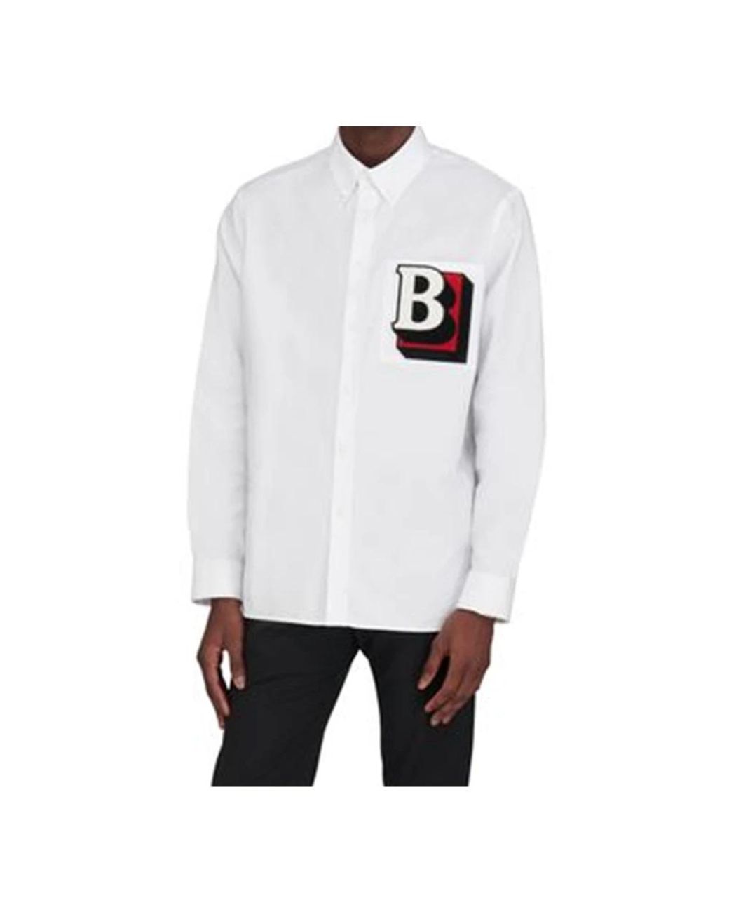 Burberry White Casual Shirts for men