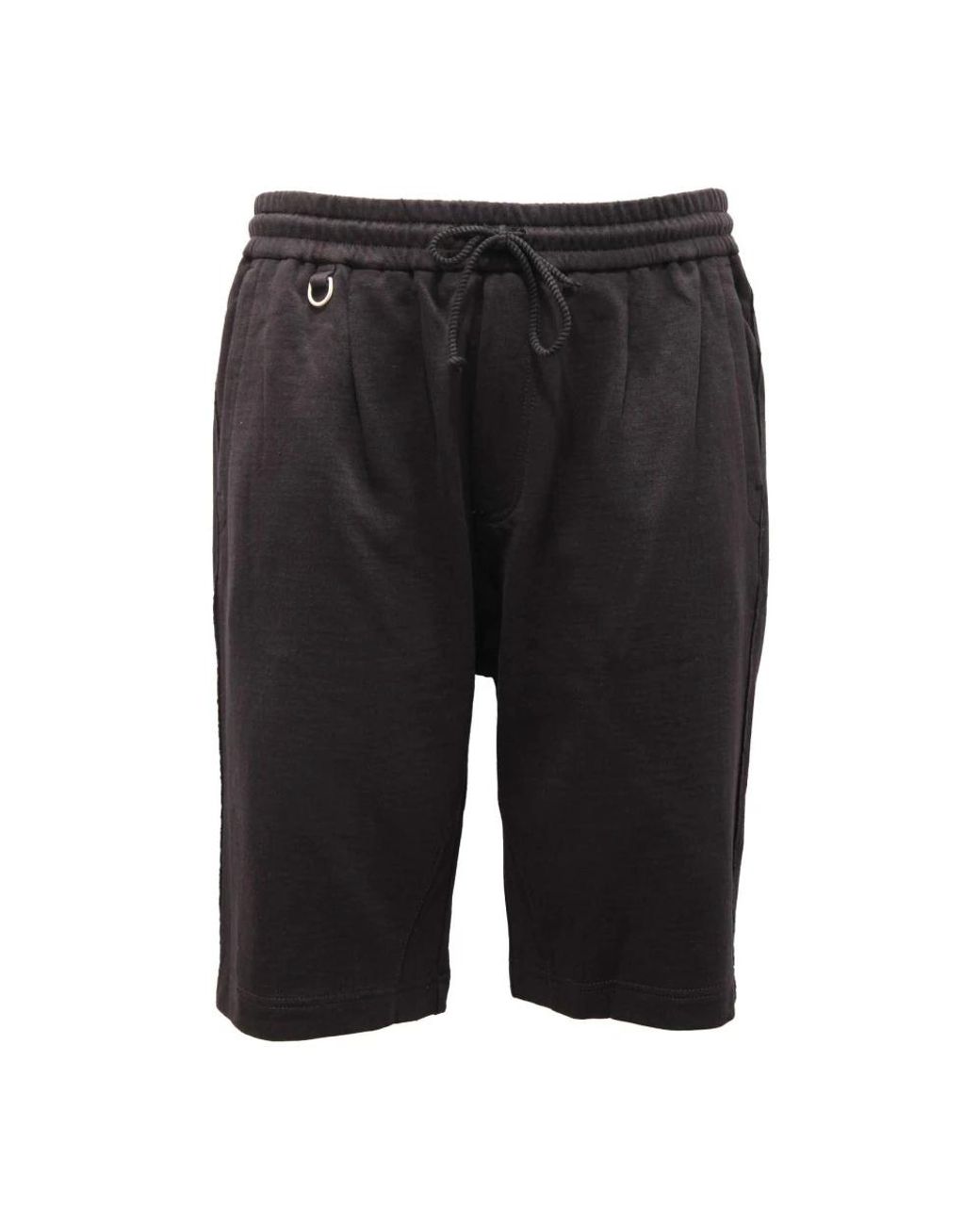Paolo Pecora Black Casual Shorts for men