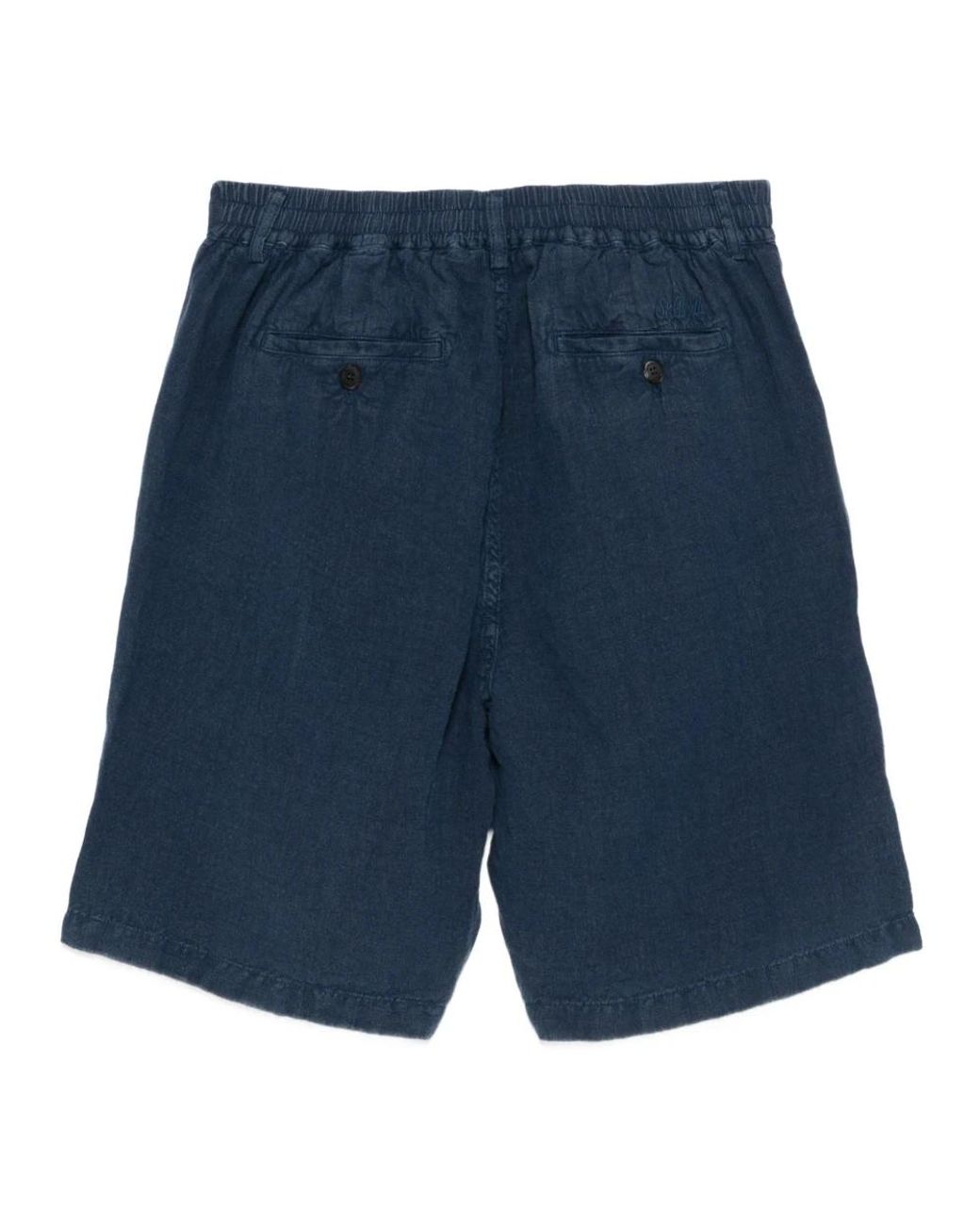 Mc2 Saint Barth Blue Casual Shorts for men