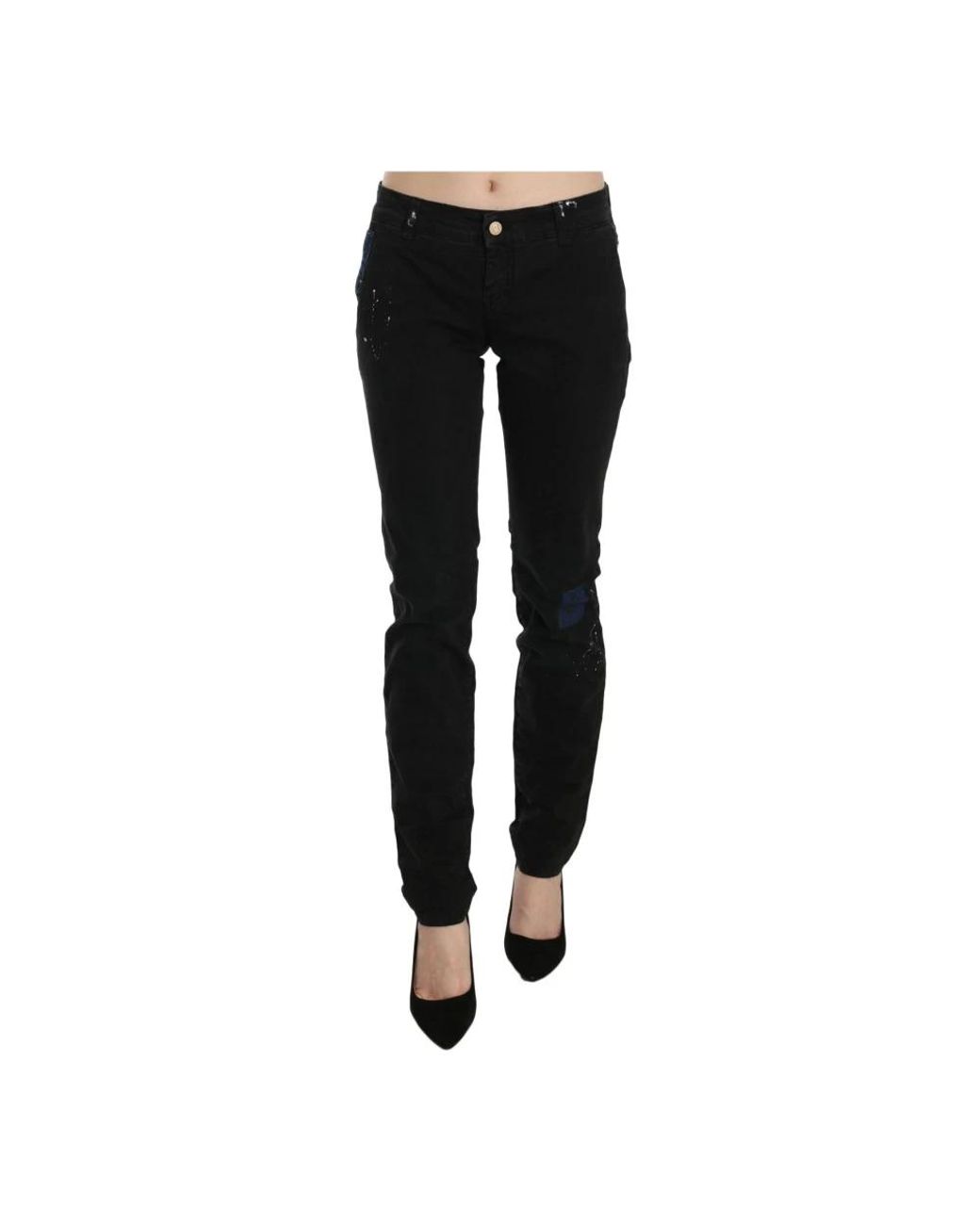 John Galliano Black Slim Fit Jeans