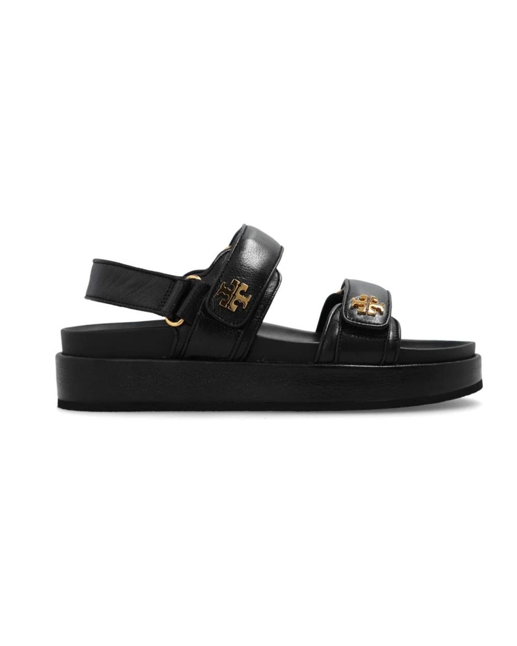 Tory Burch Black Flat Sandals