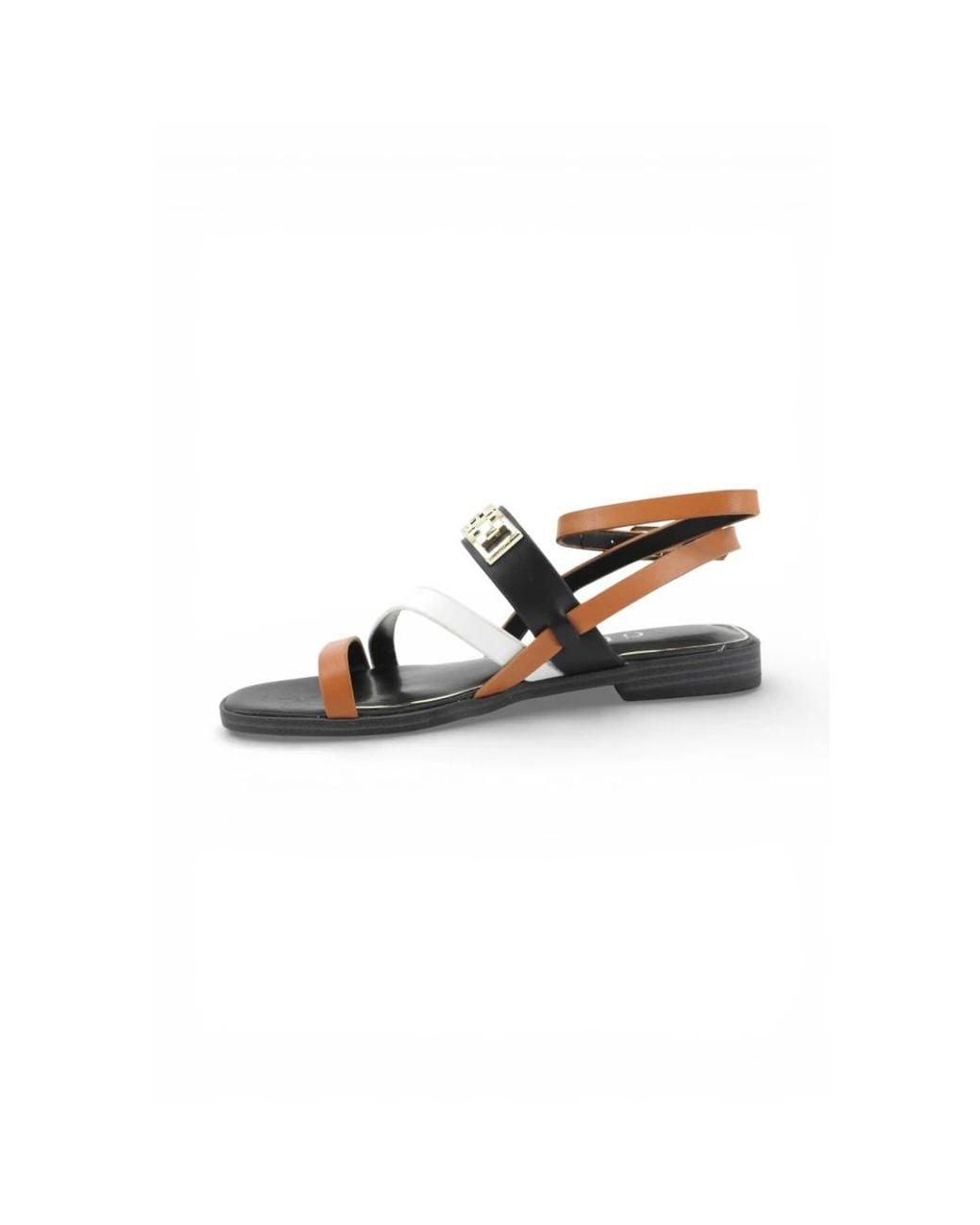 Guess Brown Flat Sandals