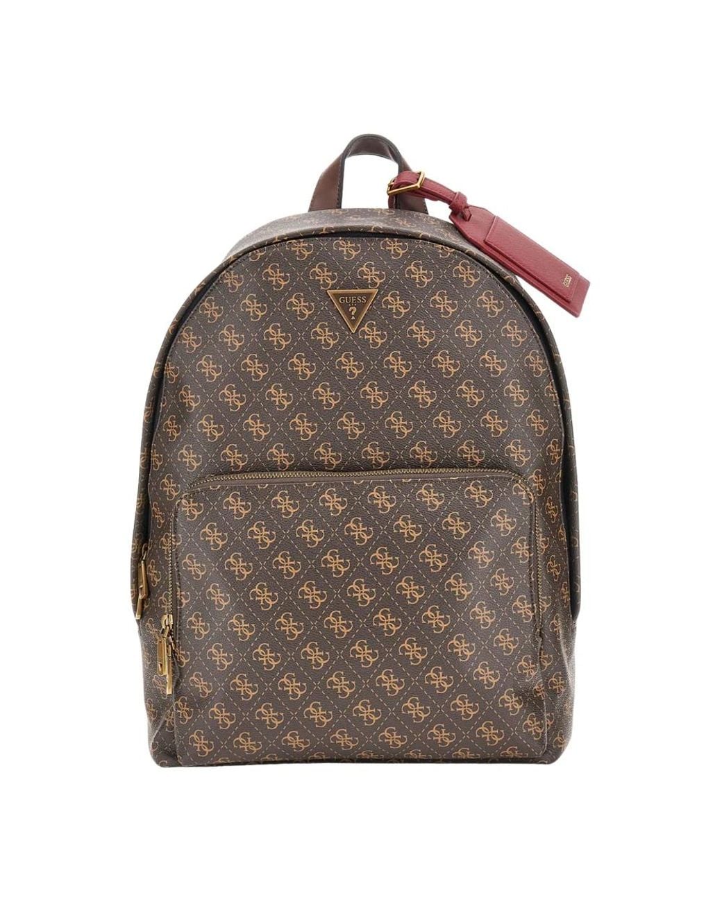 Guess Brown Backpacks for men