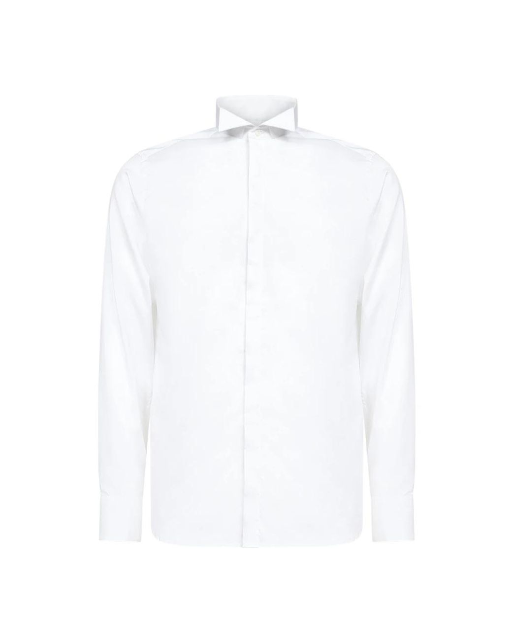 D4.0 White Formal Shirts for men