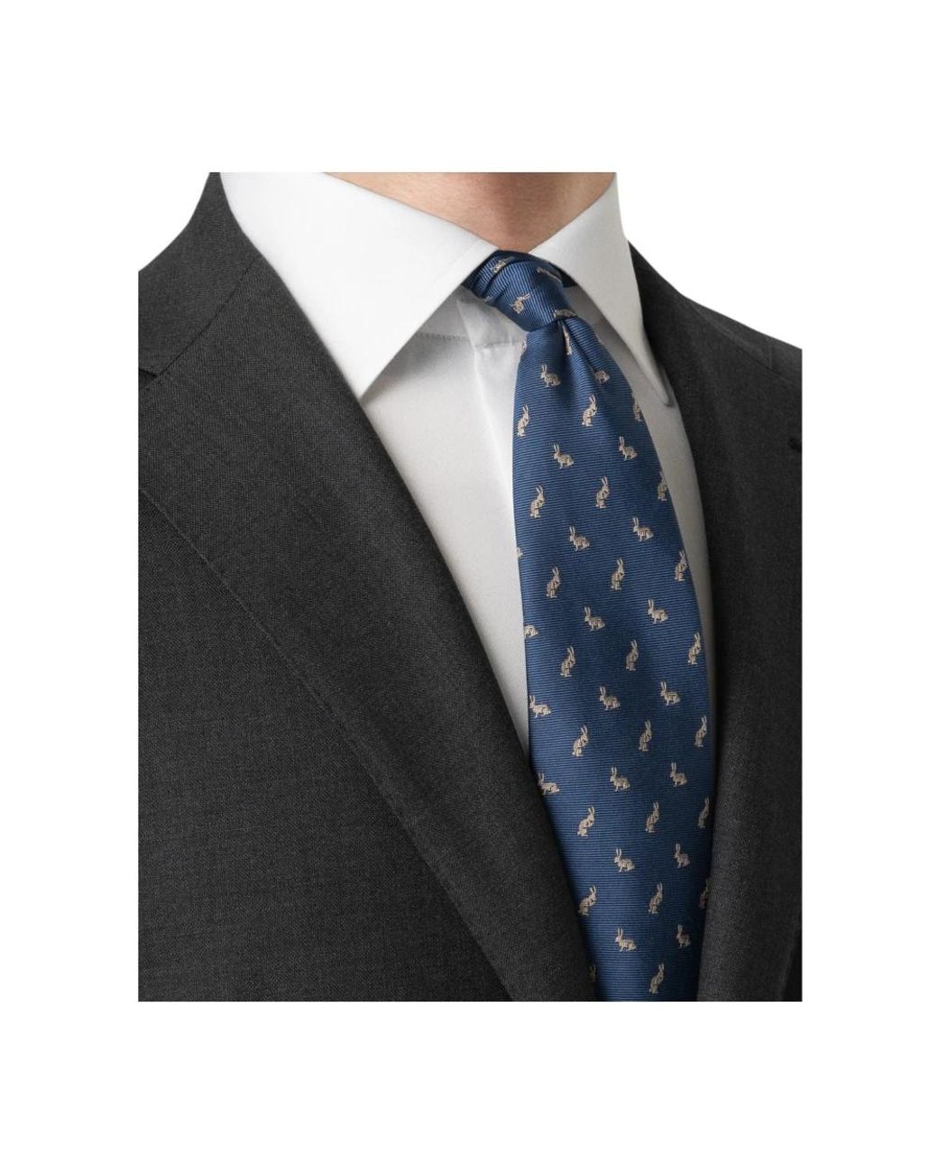 Eton of Sweden Blue Ties for men