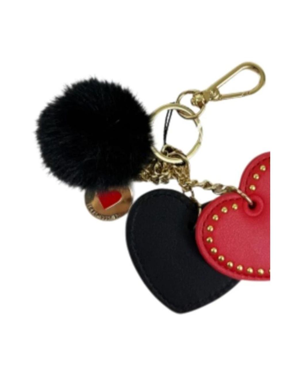 Love Moschino Red Keychains