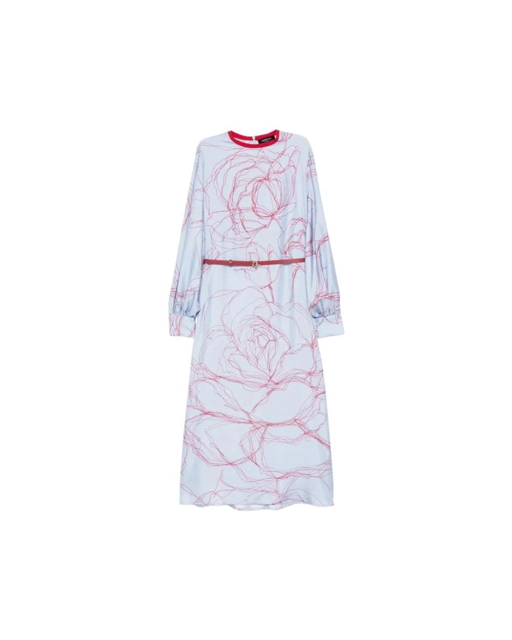 Fabiana Filippi Blue Midi Dresses