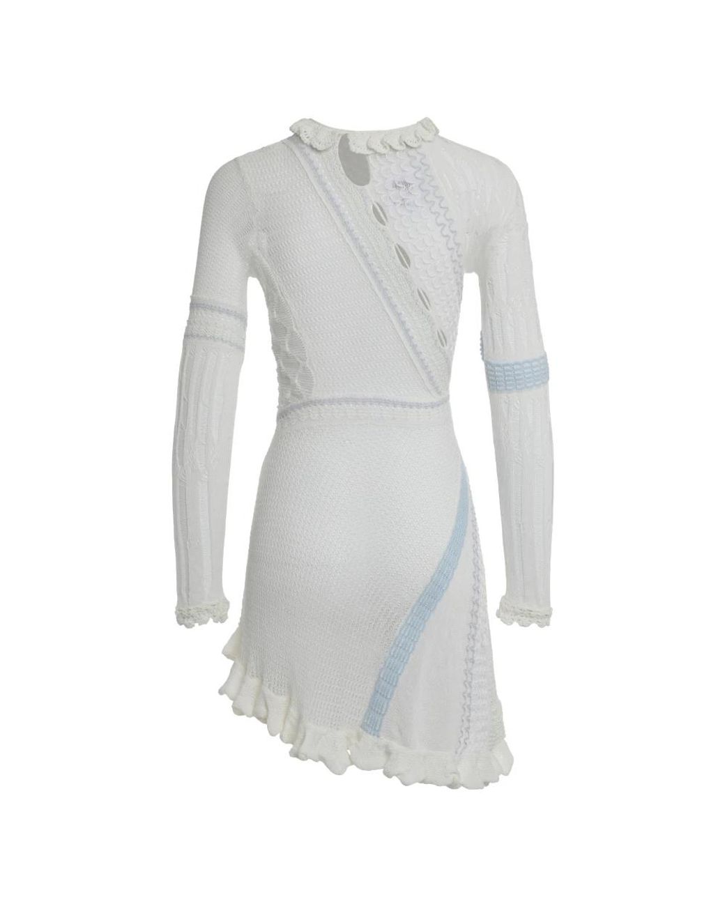 Roberta Einer Gray Knitted Dresses