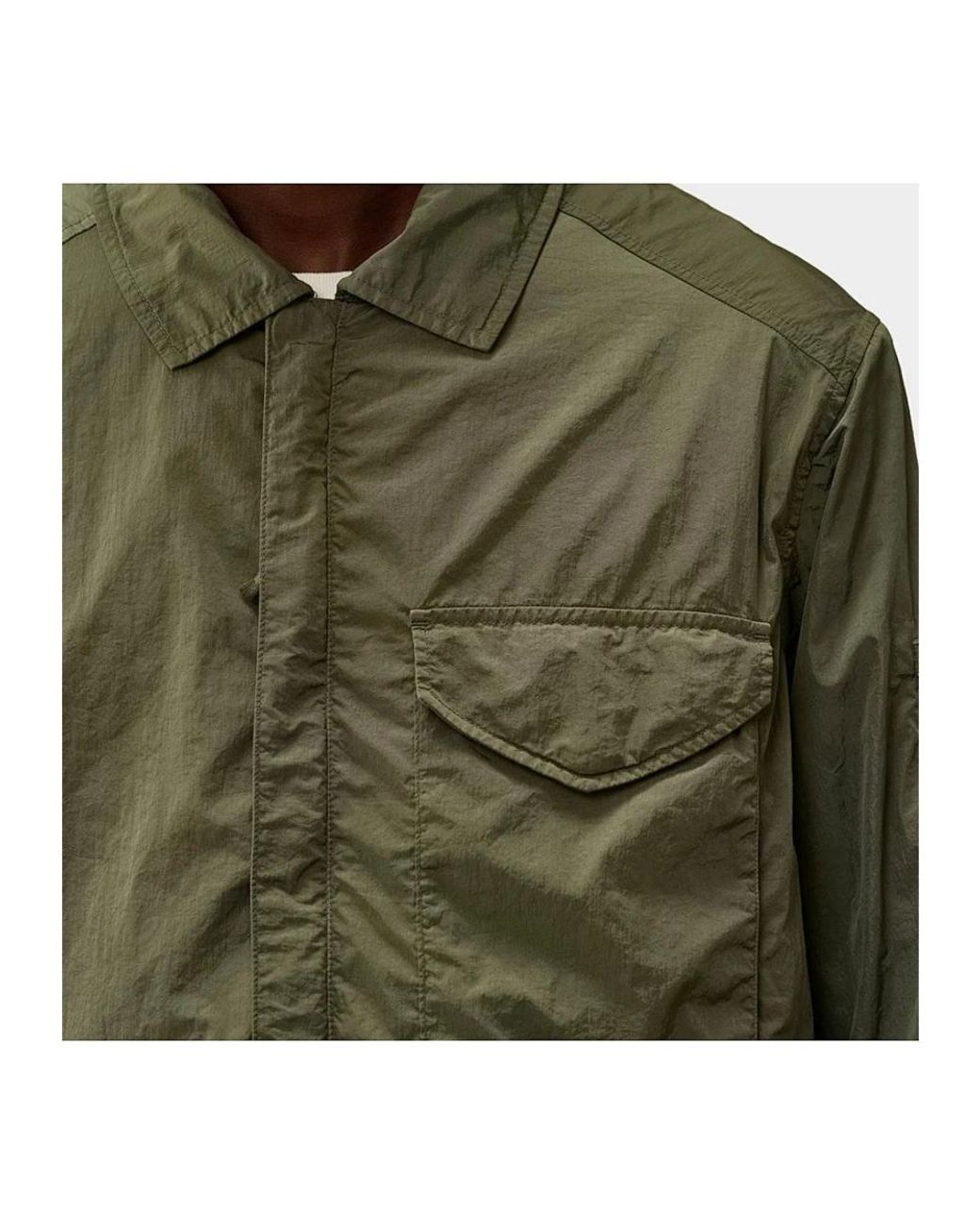 C P Company Green Light Jackets for men