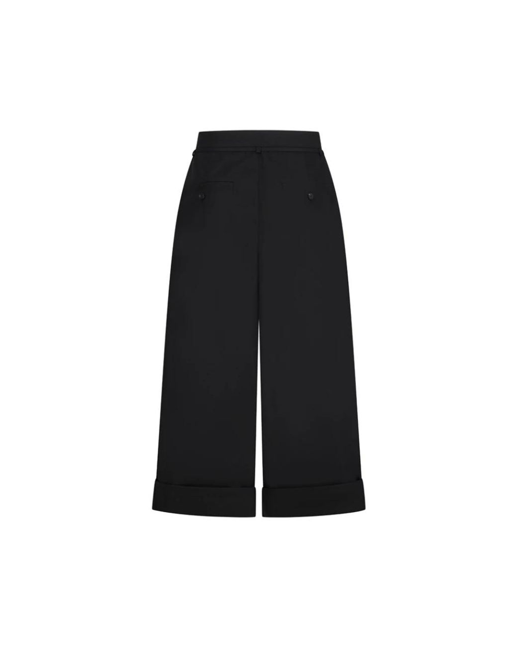 Jacquemus Black Wide Trousers for men
