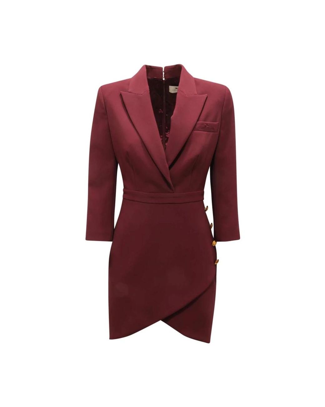 Elisabetta Franchi Red Short Dresses