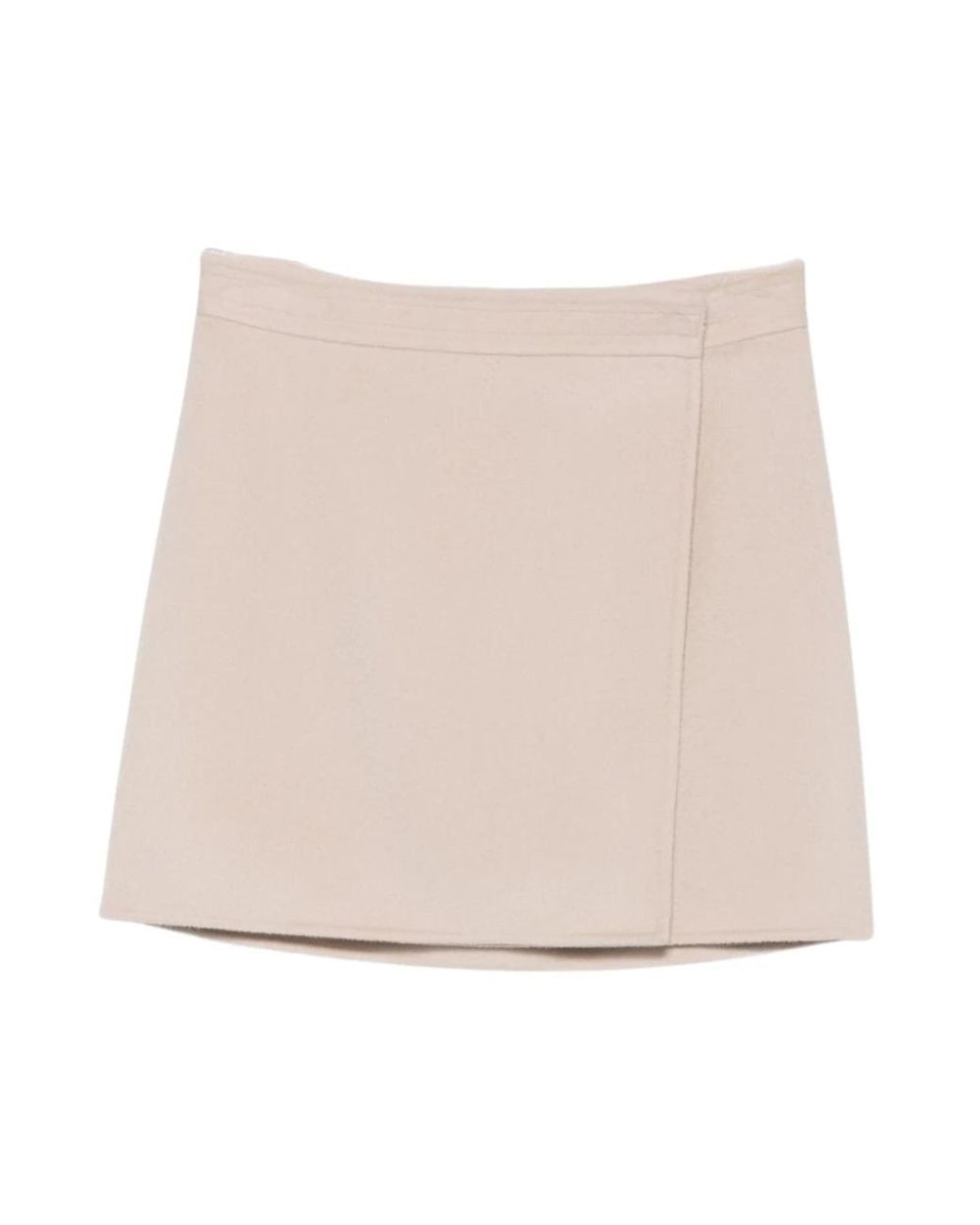 Semicouture Natural Short Skirts