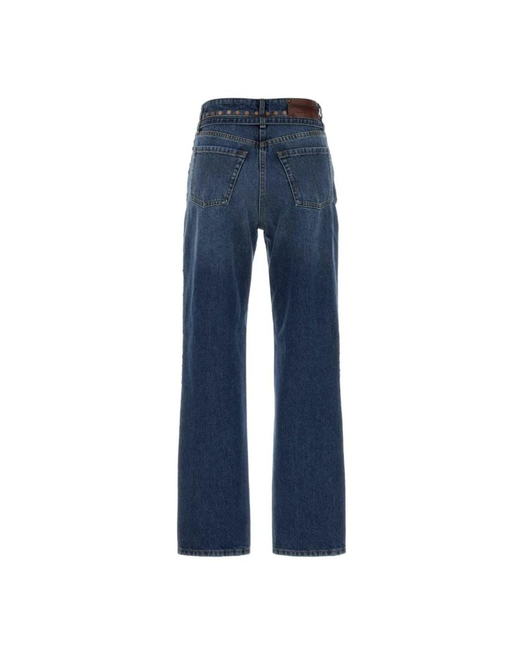 Dries Van Noten Blue Straight Fit Jeans