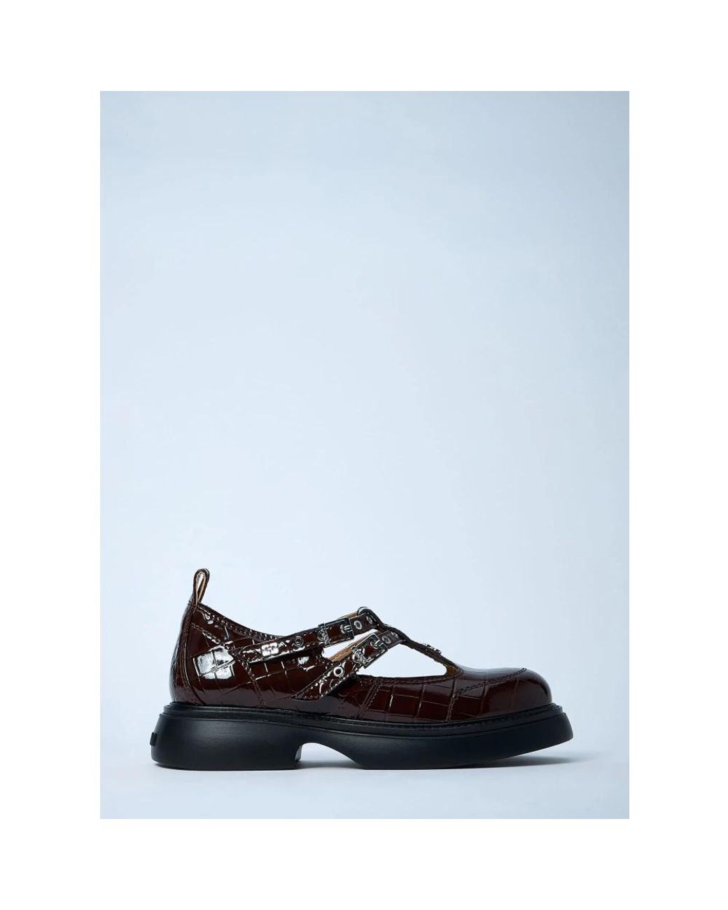 Flats Ganni en coloris Black