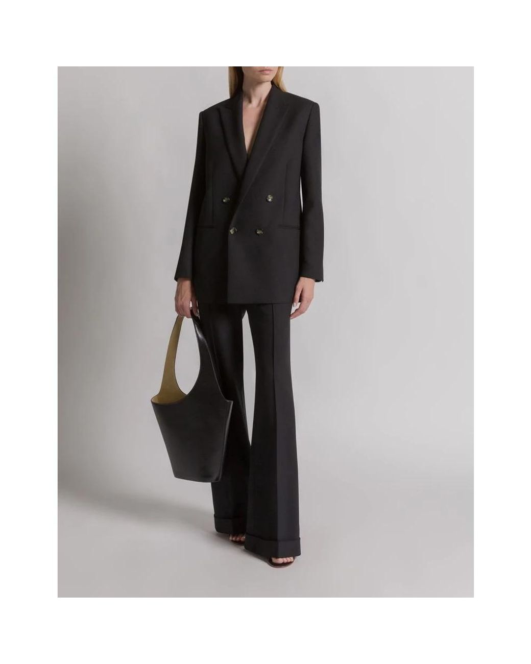 Alberta Ferretti Black Blazers