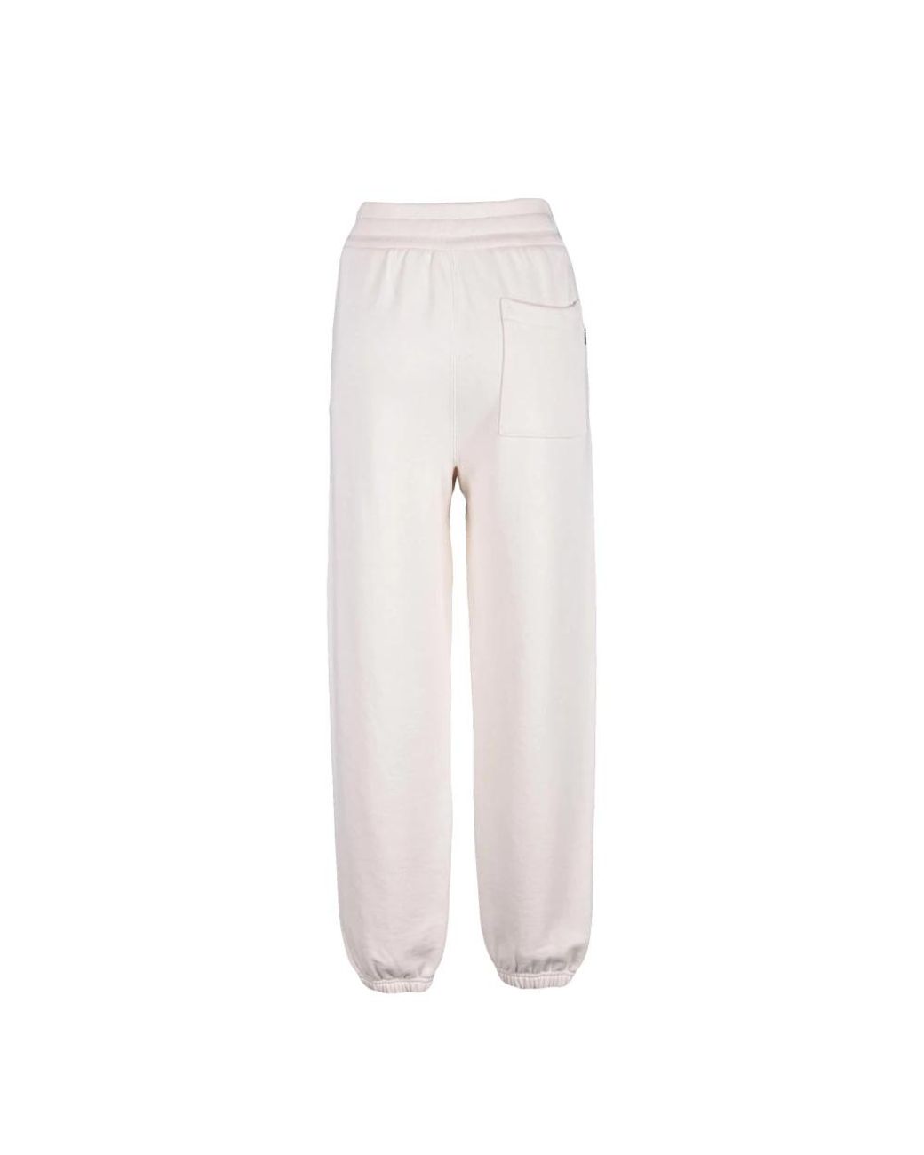 Jil Sander White Baumwoll freizeithose