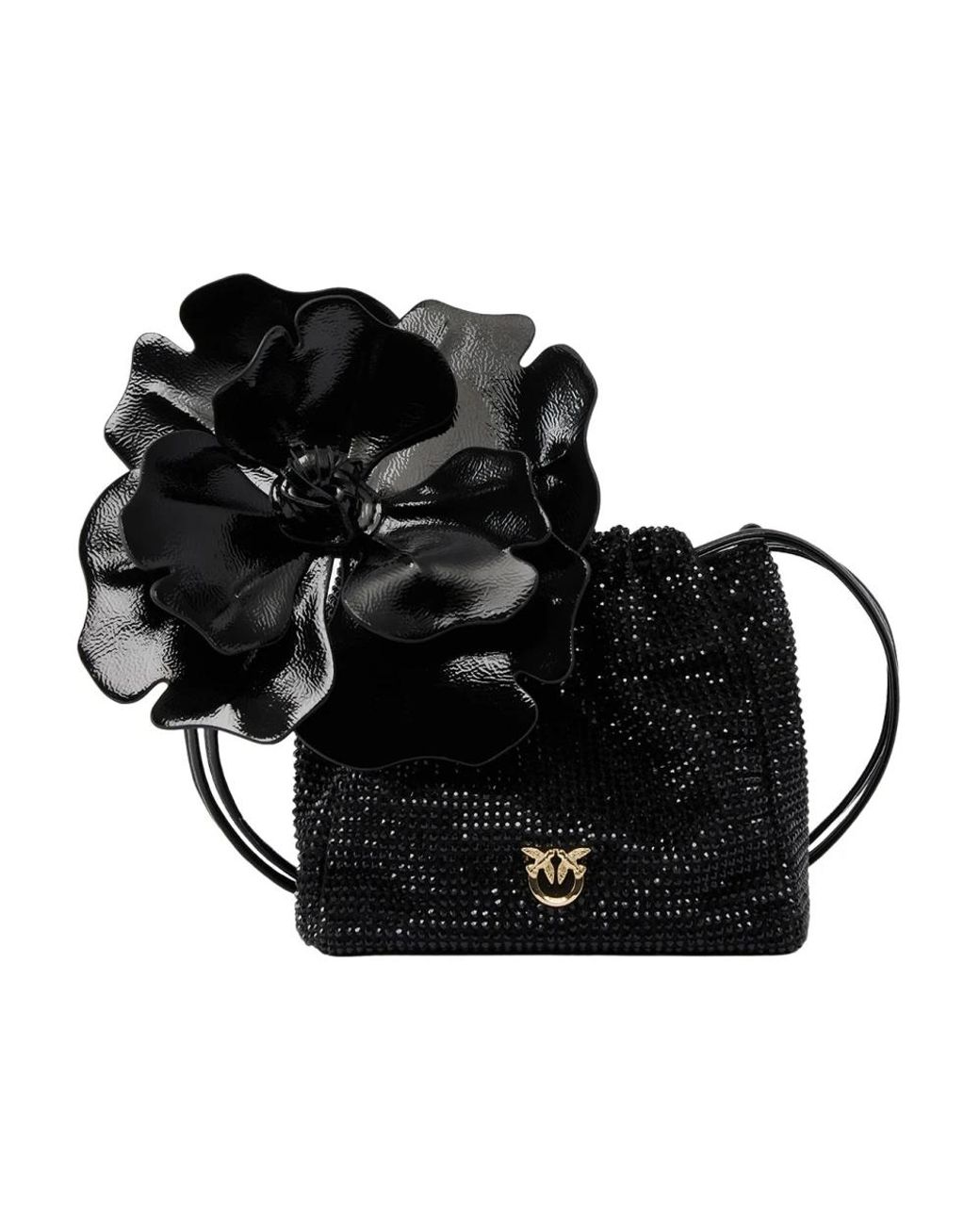 Pinko Black Bucket Bags