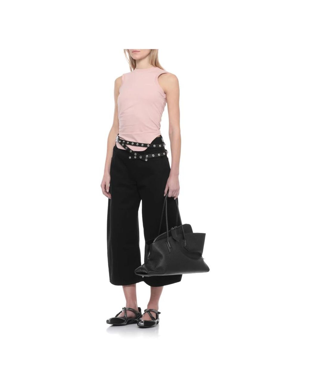 The Attico Pink Sleeveless Tops