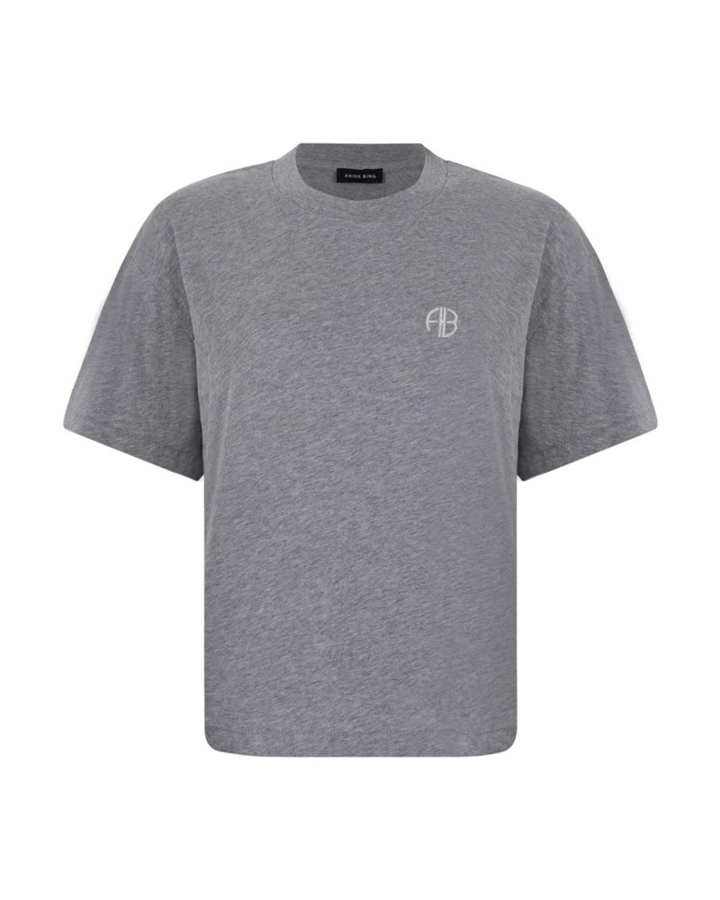 Anine Bing Gray T-Shirts