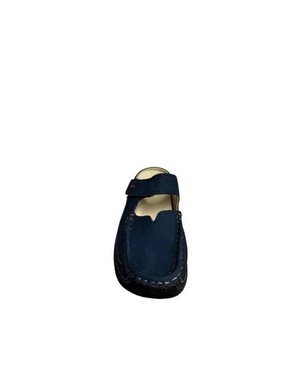 Wolky Blue Roll Slipper