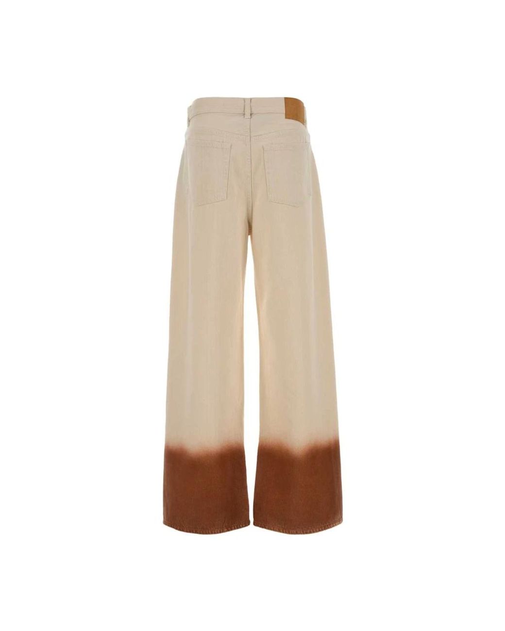 Alanui Natural Wide Jeans