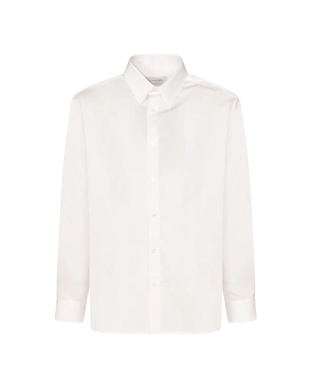 Lanvin Overhemden ,Wit Shirts in het White voor heren