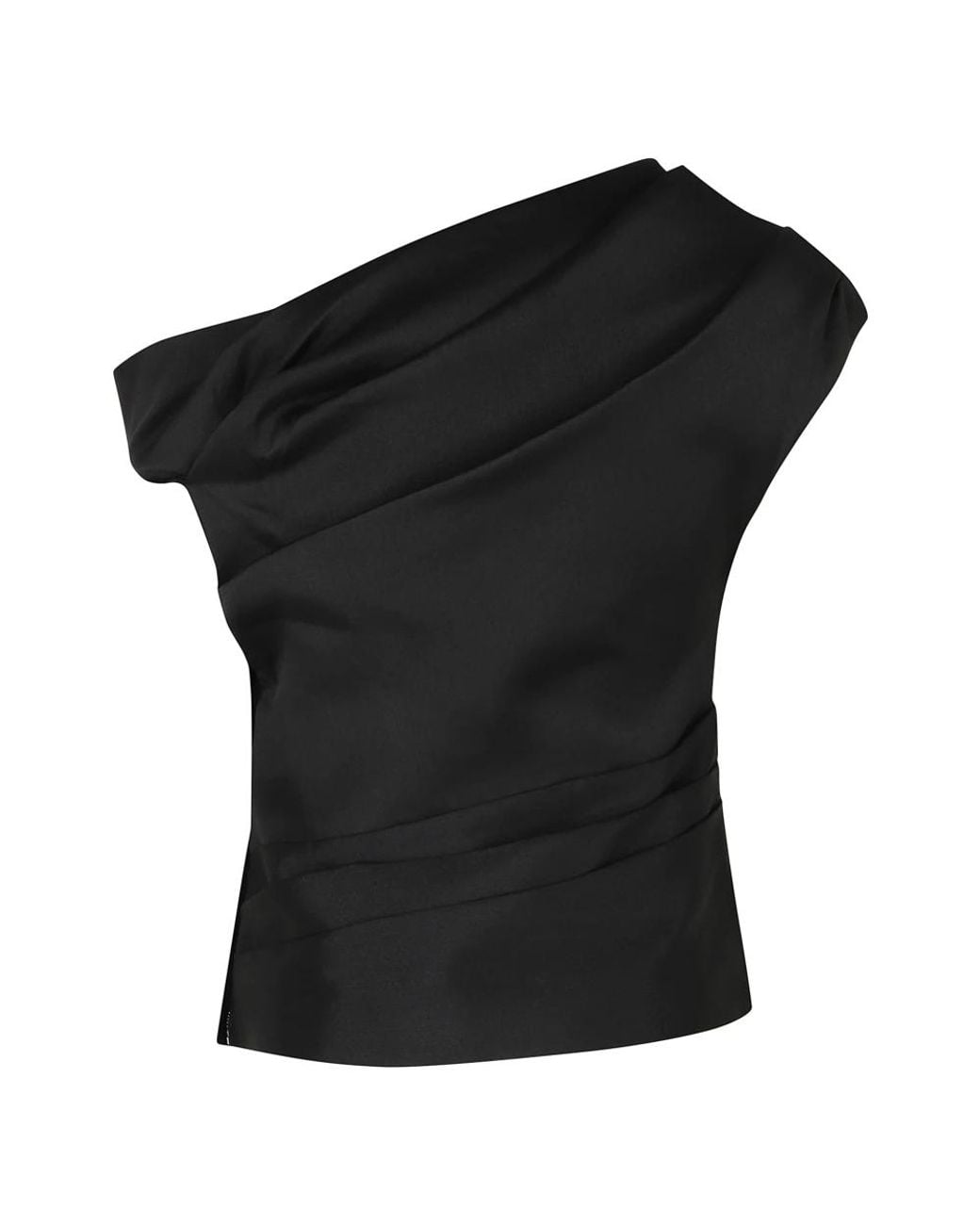 Self-Portrait Black Sleeveless Tops