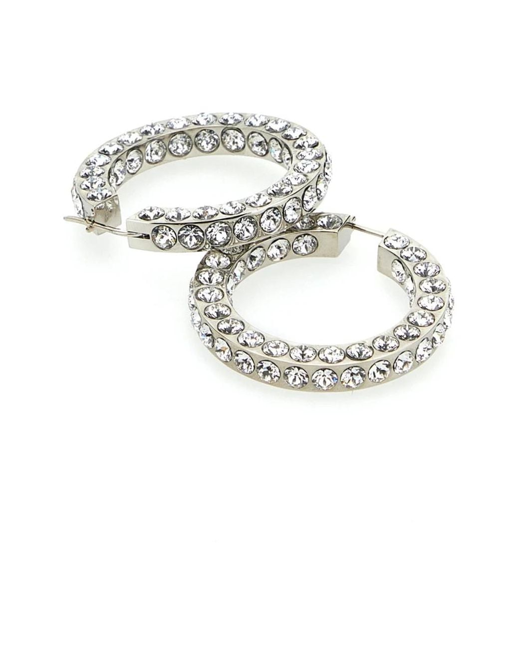 AMINA MUADDI White Earrings