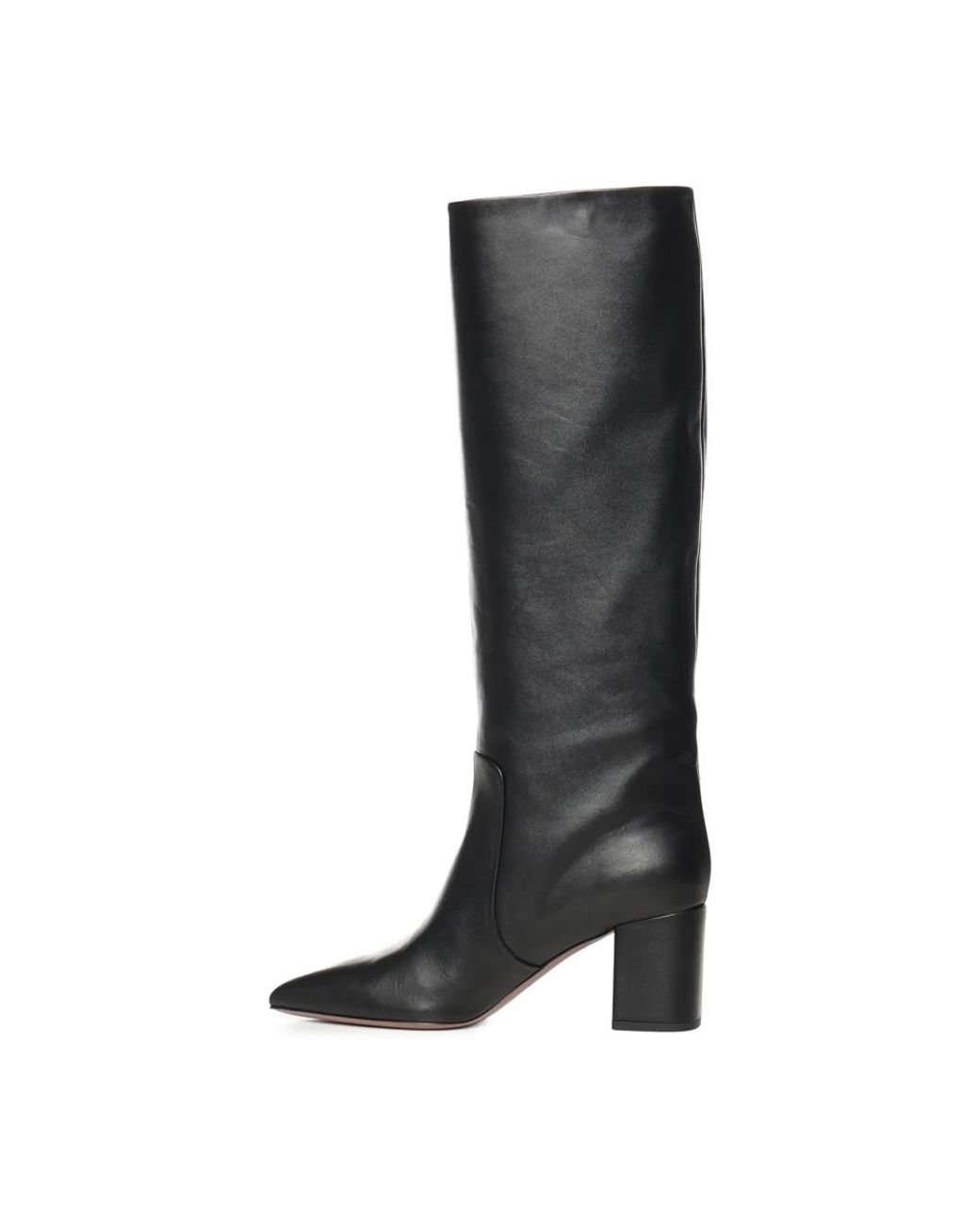Paris Texas Black Heeled Boots