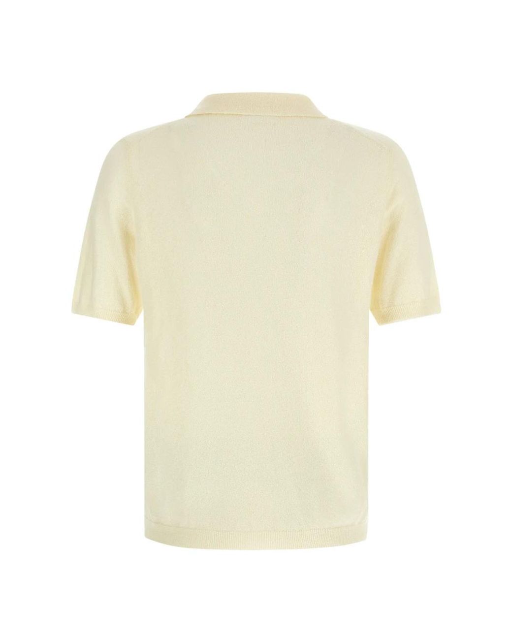 Roberto Collina Yellow Polo Shirts for men