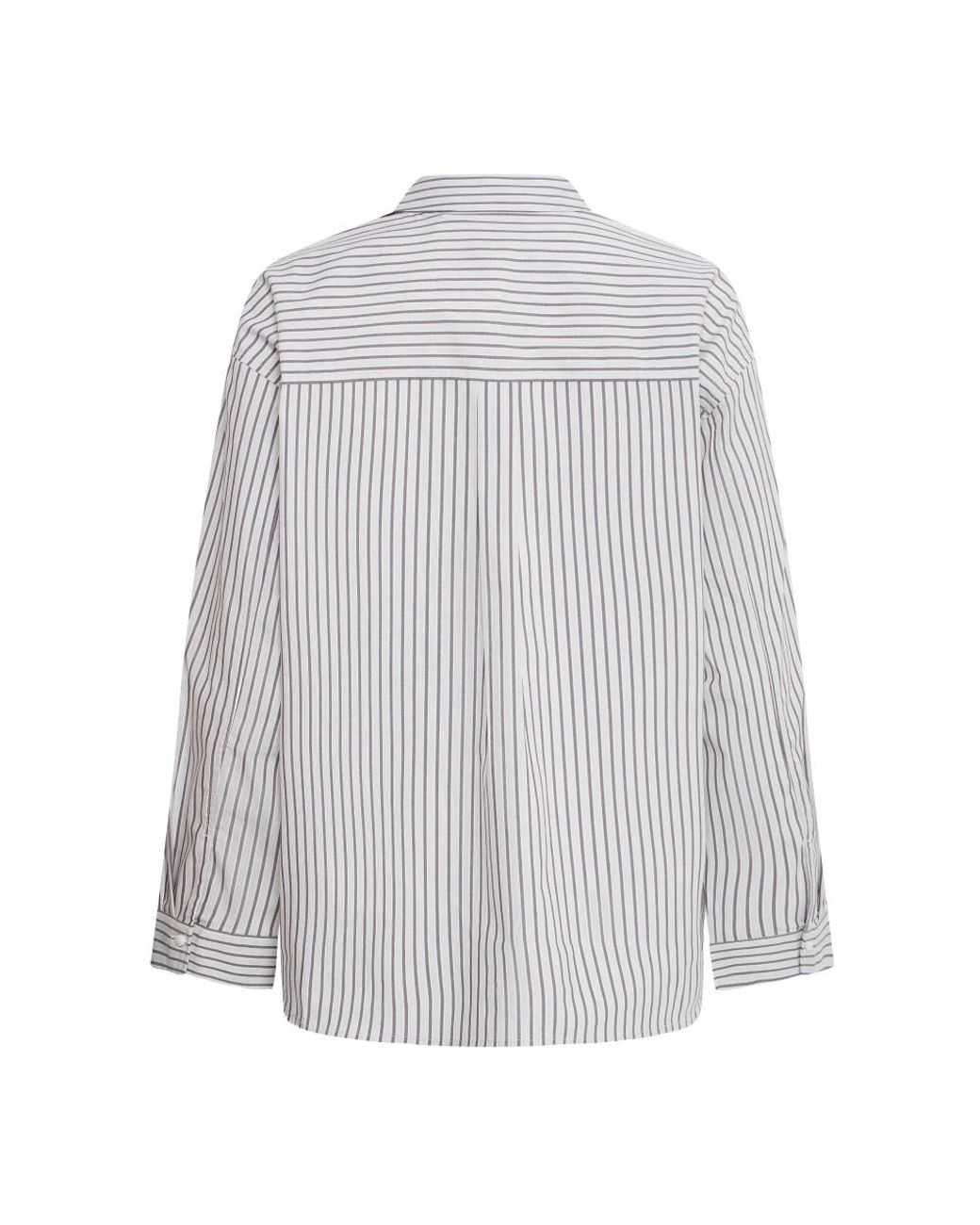 Shirts Ichi de color Gray