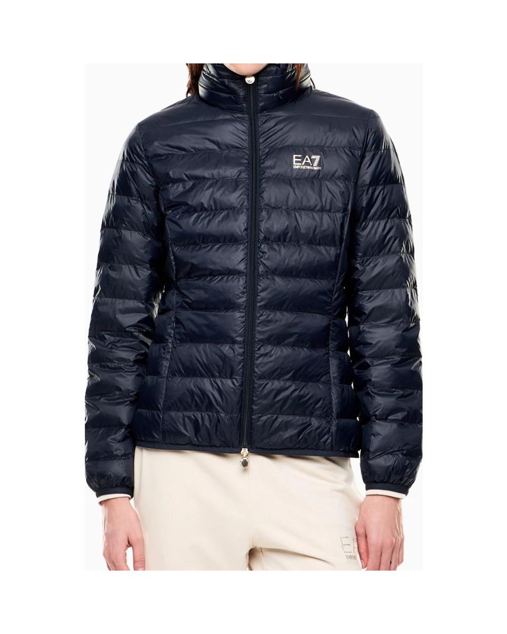 EA7 Blue Winter Jackets