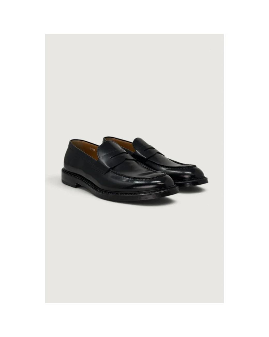 Doucal's Black Loafers for men