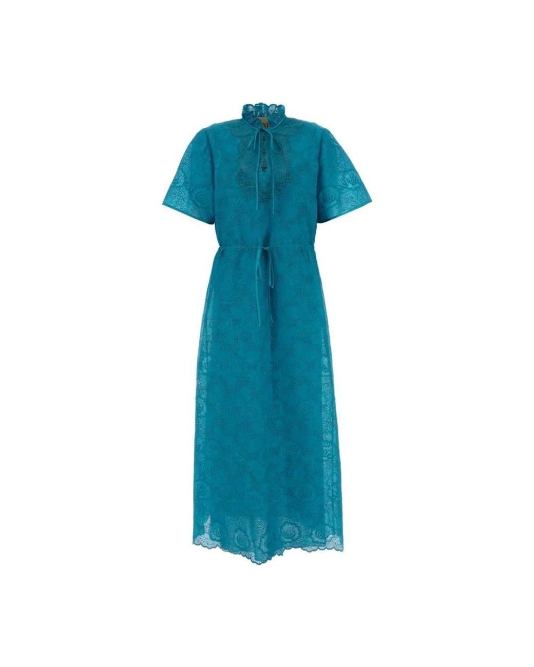 Valentino Garavani Blue Midi Dresses